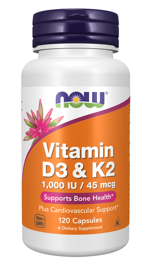 Vitamin D-3 & K-2 Capsules