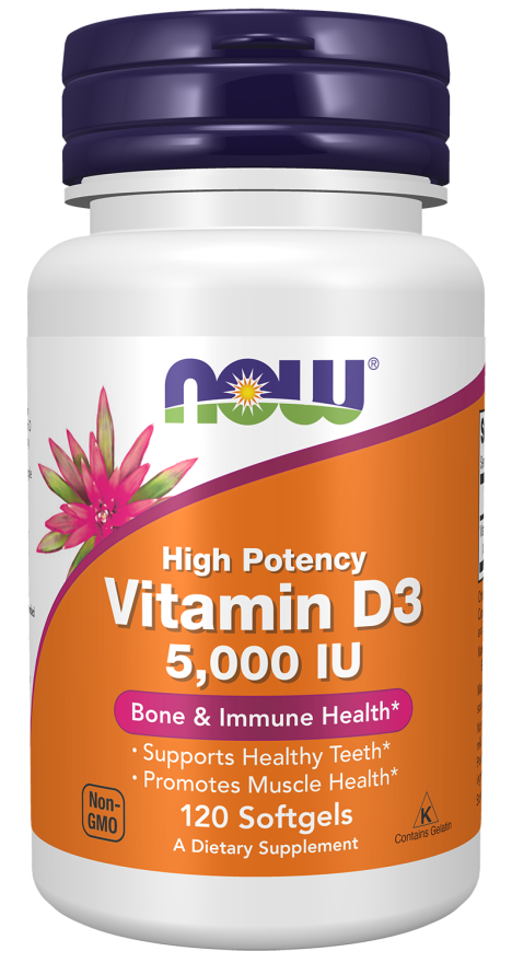 Vitamin D3 5000 IU Softgels