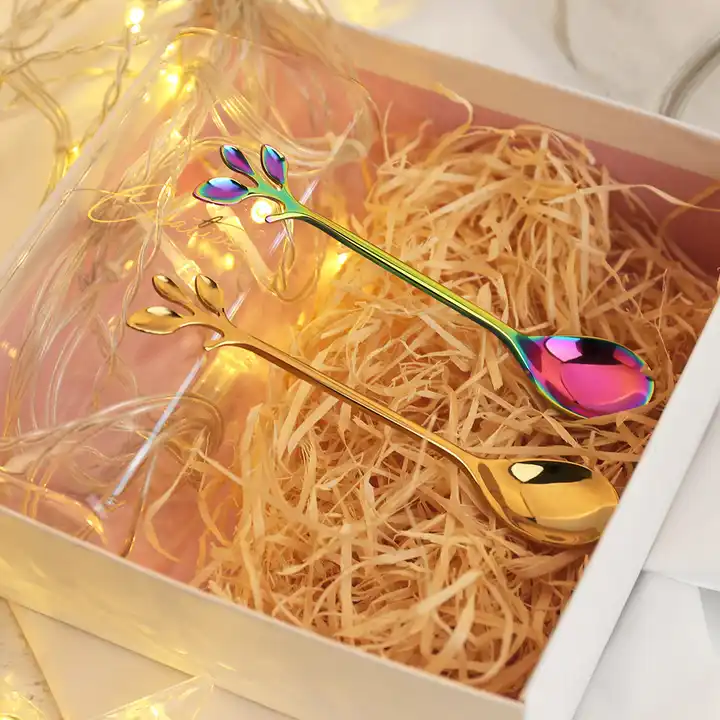 Leaf Spoon - For Tea, Coffee or Dessert - 4 colors