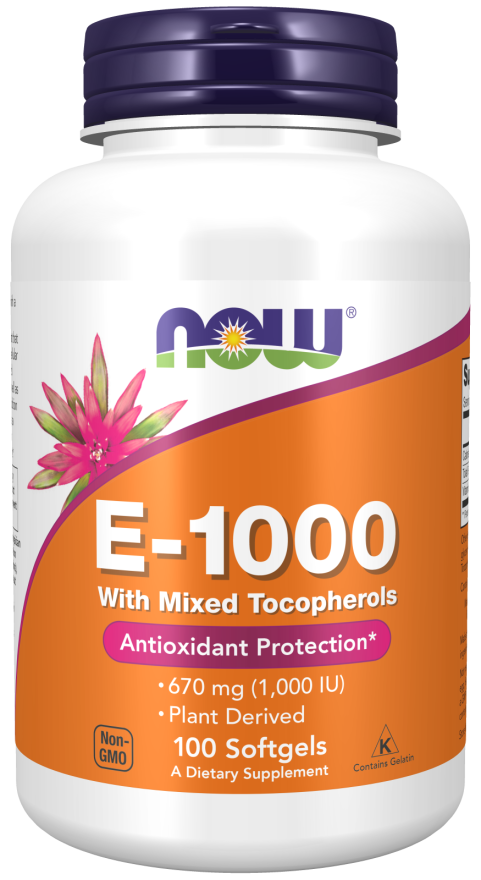 Vitamin E-1000 Mixed Tocopherols Softgels