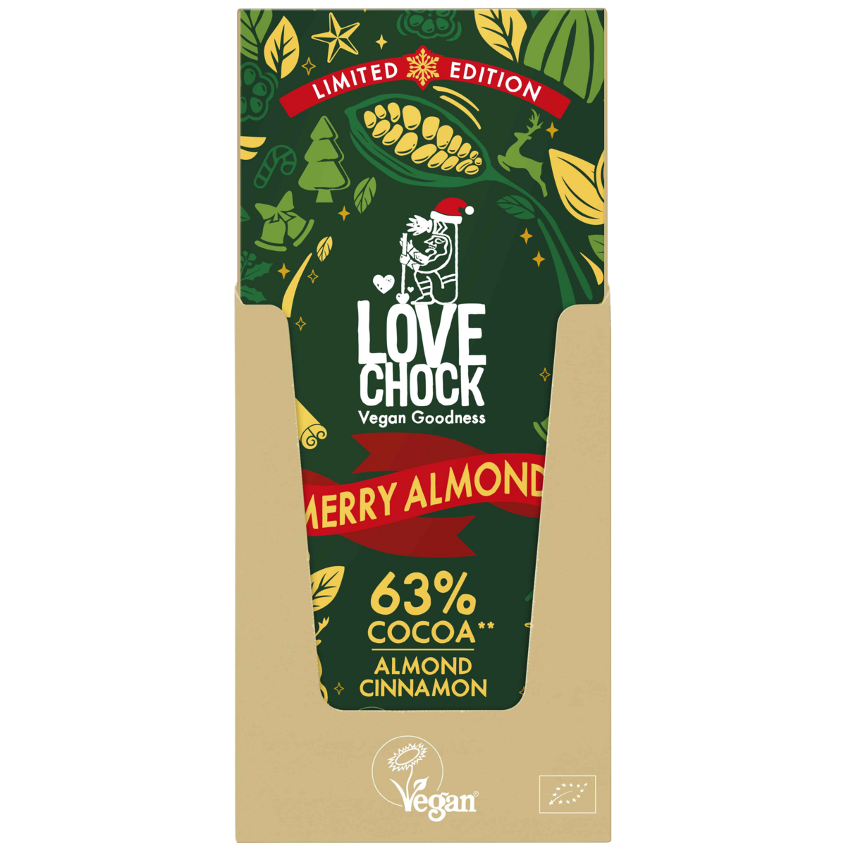 Merry Almond - Limited Edition - 63% chocolade