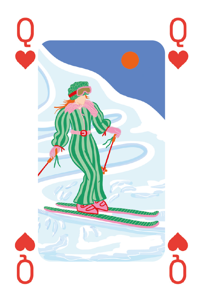 Papelaria A-journal Fabrique Baralho de cartas - Inverno