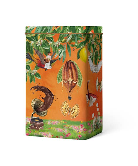 Biscoitos sortidos em lata de oferta