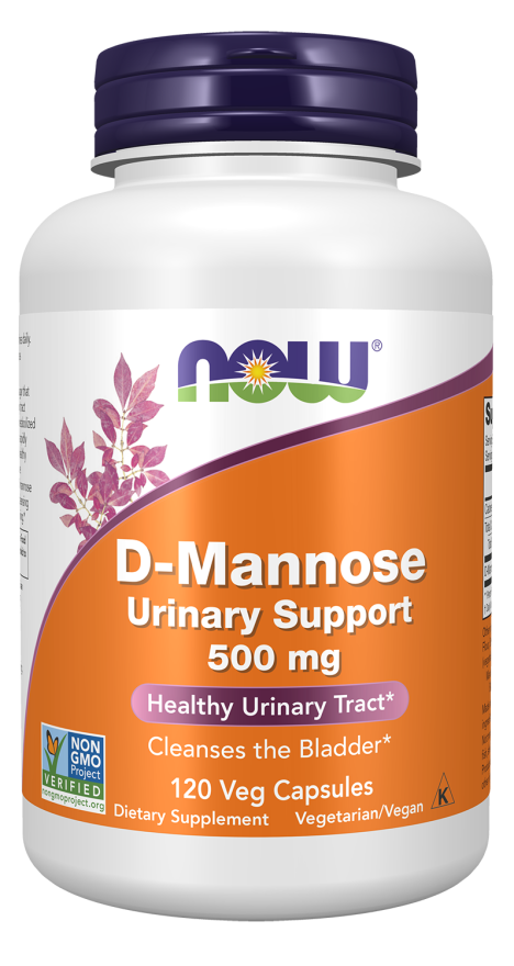D-Mannose Urinary Support 500 mg Veg Capsules