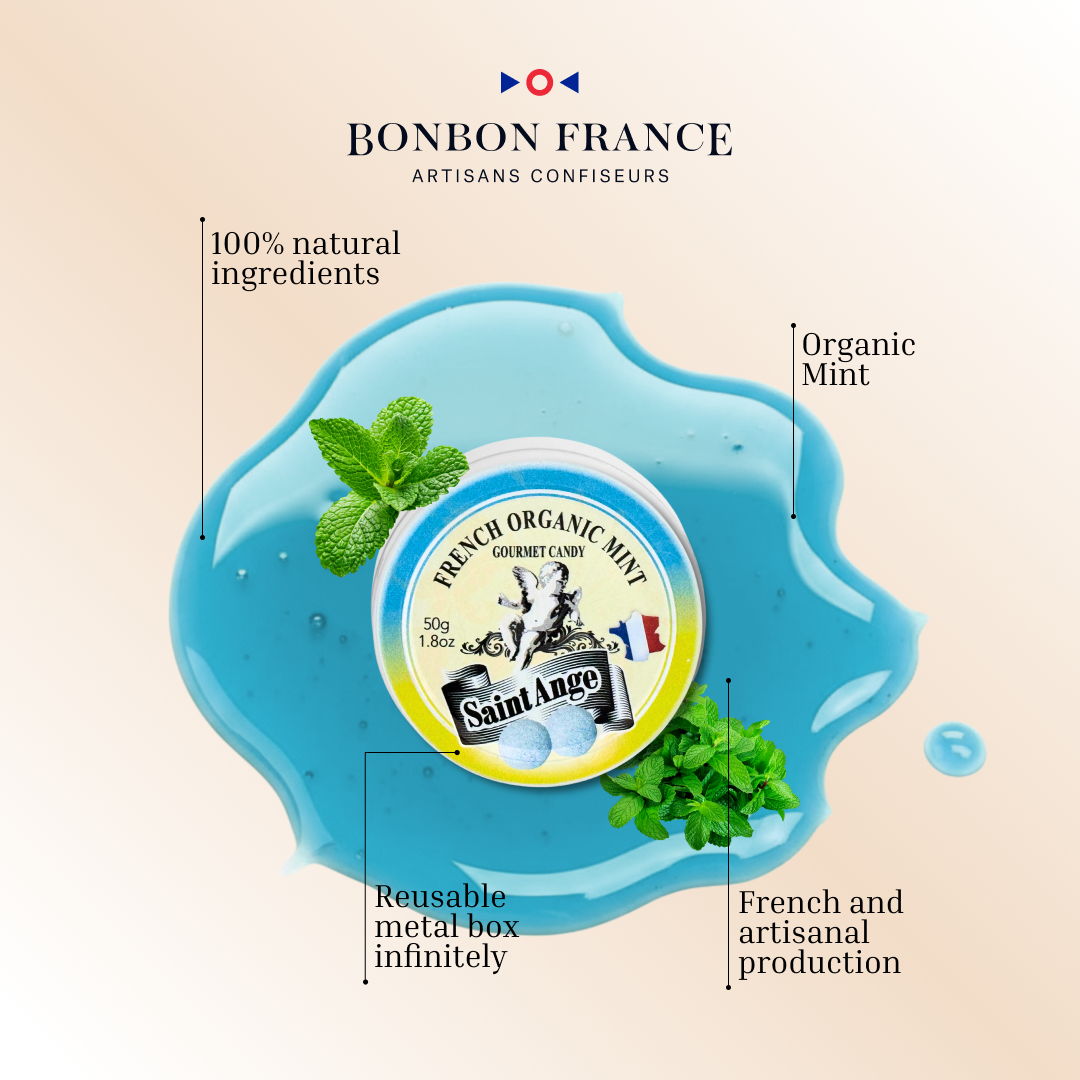 Bombom-frança Saint-angelo Hortelã Biológica