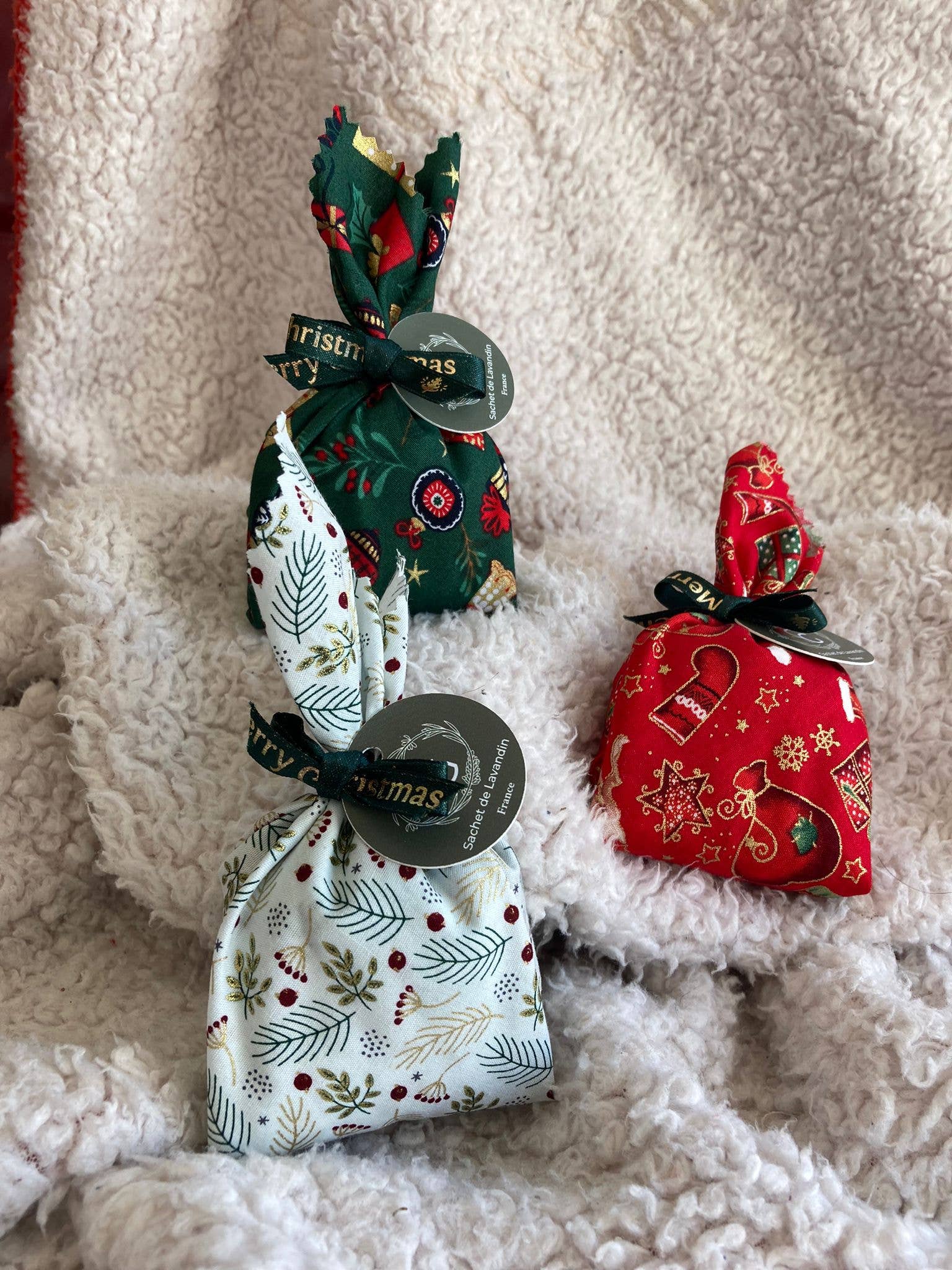 Christmas lavandin bag