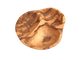 3 Compartment Olive Wood Serving Bowl - Só Verde