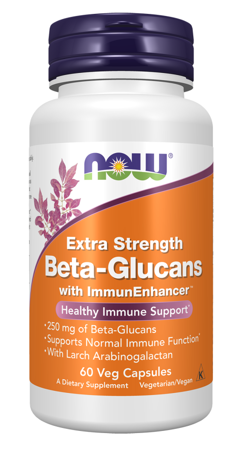 Beta-Glucans with ImmunEnhancer™, Extra Strength Veg Capsules