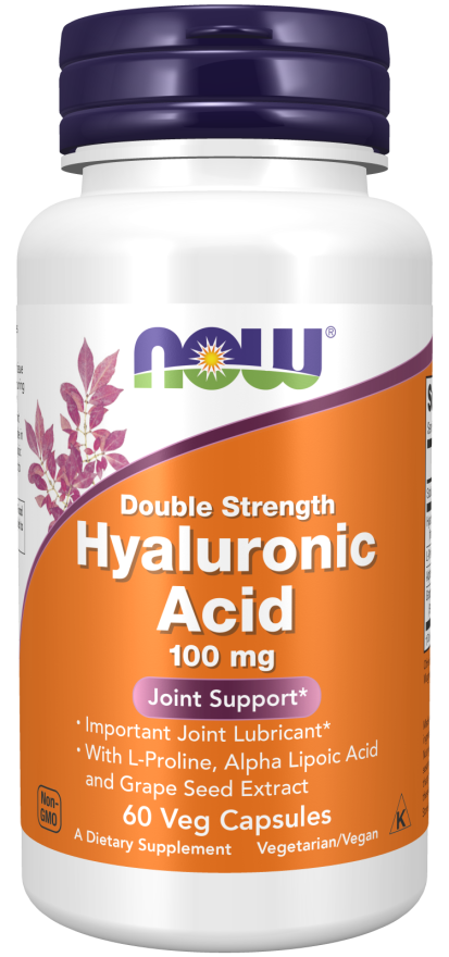Hyaluronic Acid, Double Strength 100 mg Veg Capsules