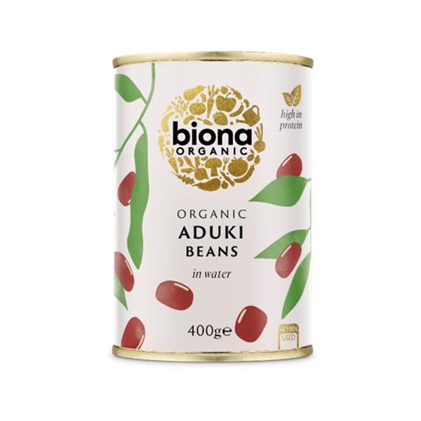 Feijão Azuki Vermelho Biológico Biona 400 g