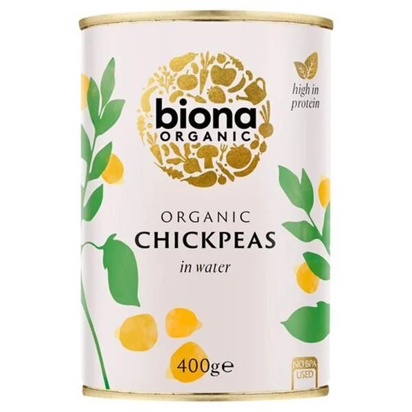 Grão-de-bico biológico Biona 400 g