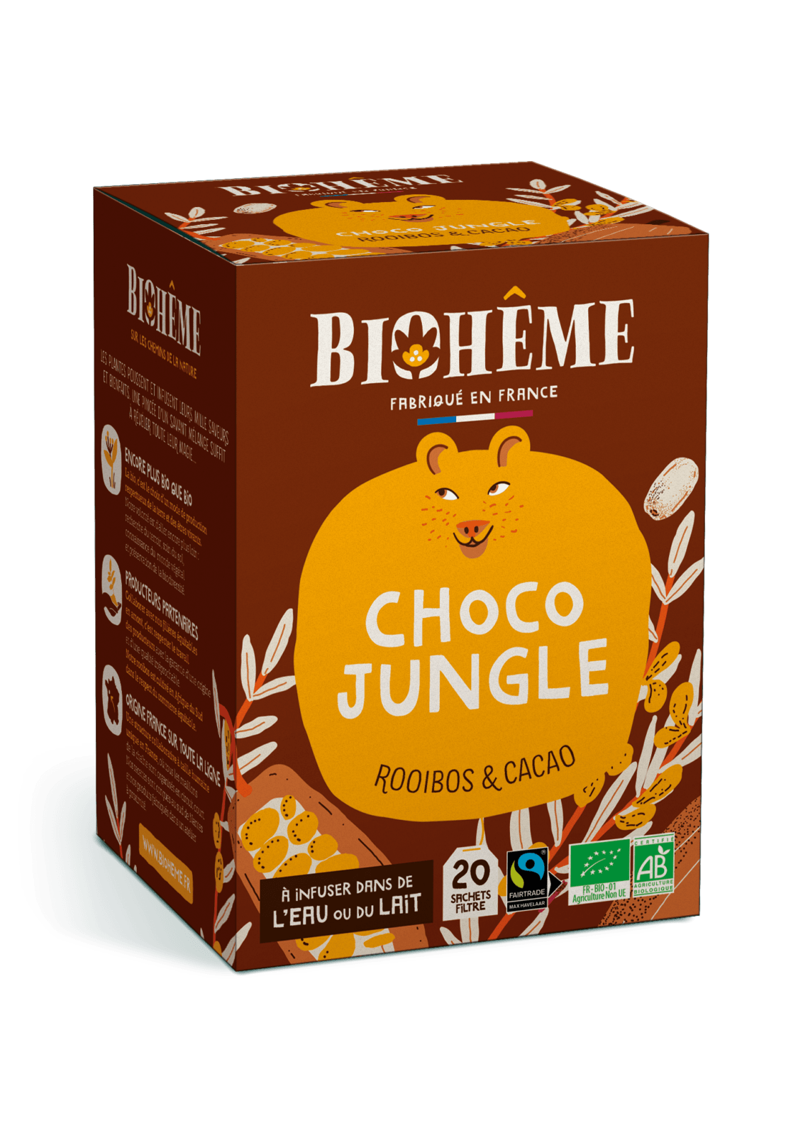 Choco Jungle Infusion - X20 Tea Bags