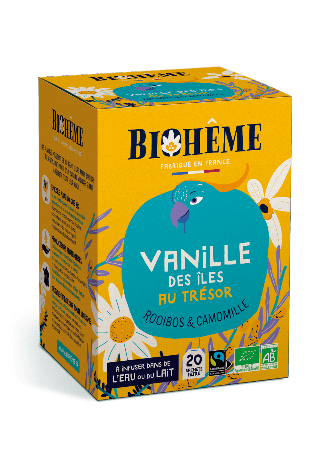 Island Treasure Vanilla Infusion - X20 Tea Bags