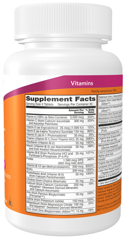Comprimidos multivitamínicos Eve™ para mulher