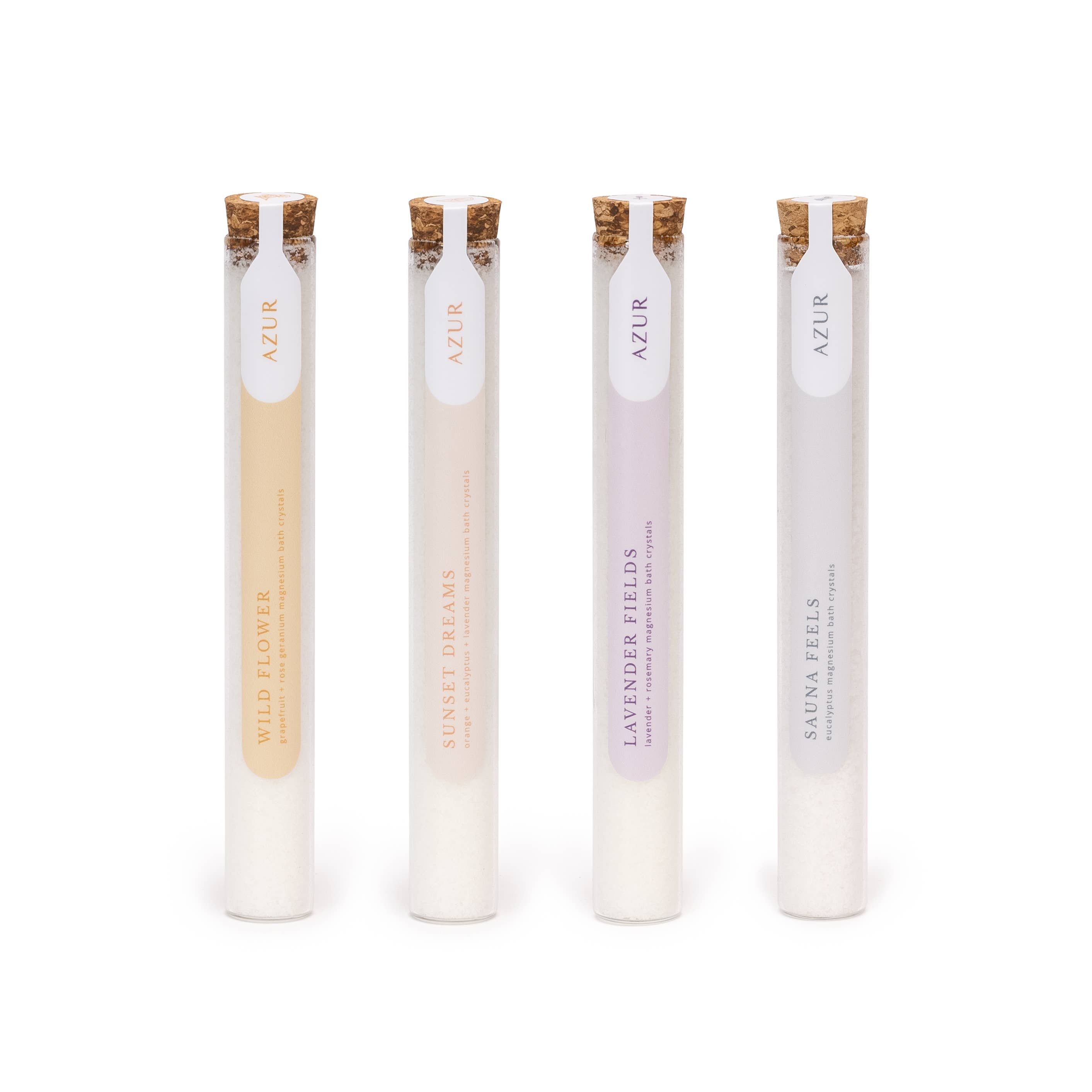 Sais de banho 36g | Magnésio | Óleos essenciais