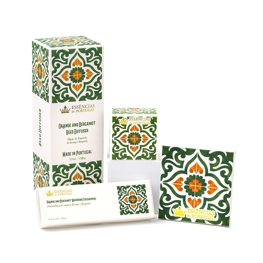 Azulejo Decorativo - Azulejos de Portugal - Laranja & Bergamota