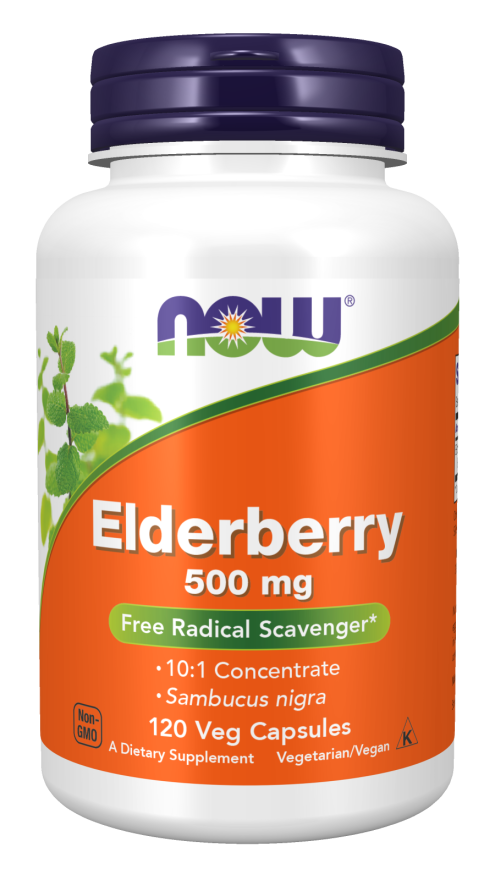 Elderberry 500 mg Veg Capsules