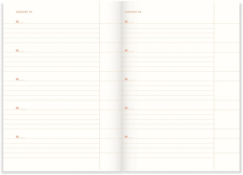 Papelaria A-journal A-journal X Curiosidades Uma Linha por Dia