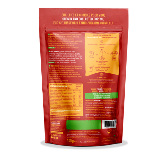 Iswari Bagas Goji Biológicas 125 G