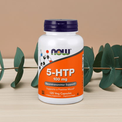 5-HTP 100 mg Veg Capsules - Só Verde