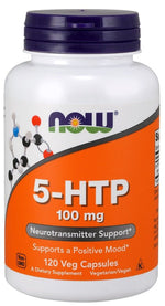 5-HTP 100 mg Veg Capsules - Só Verde