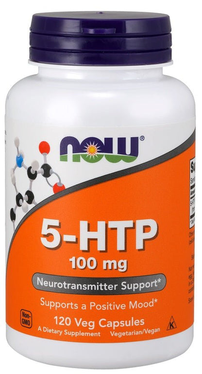 5-HTP 100 mg Veg Capsules - Só Verde