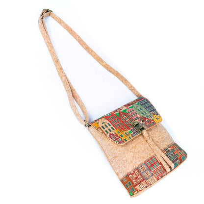 Natural Cork Women's Crossbody Bag BAG-2292