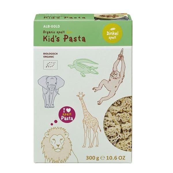 Noodles Infantis Biológicos ALB-GOLD – Animais do Jardim Zoológico 300 g