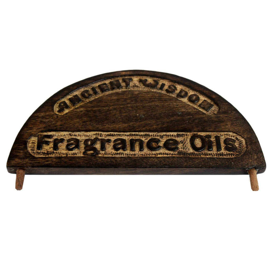 Wooden display essential oil/fragrance