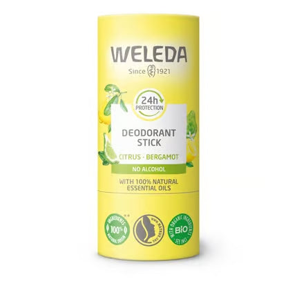 Weleda Citrus And Bergamot 24hour Deodorant Stick Weleda