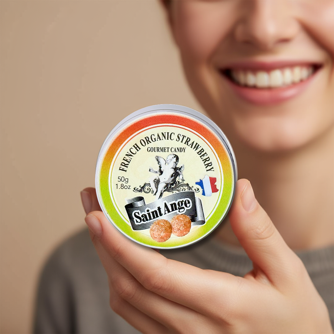 Bonbon-france Saint-ange Morango Biológico