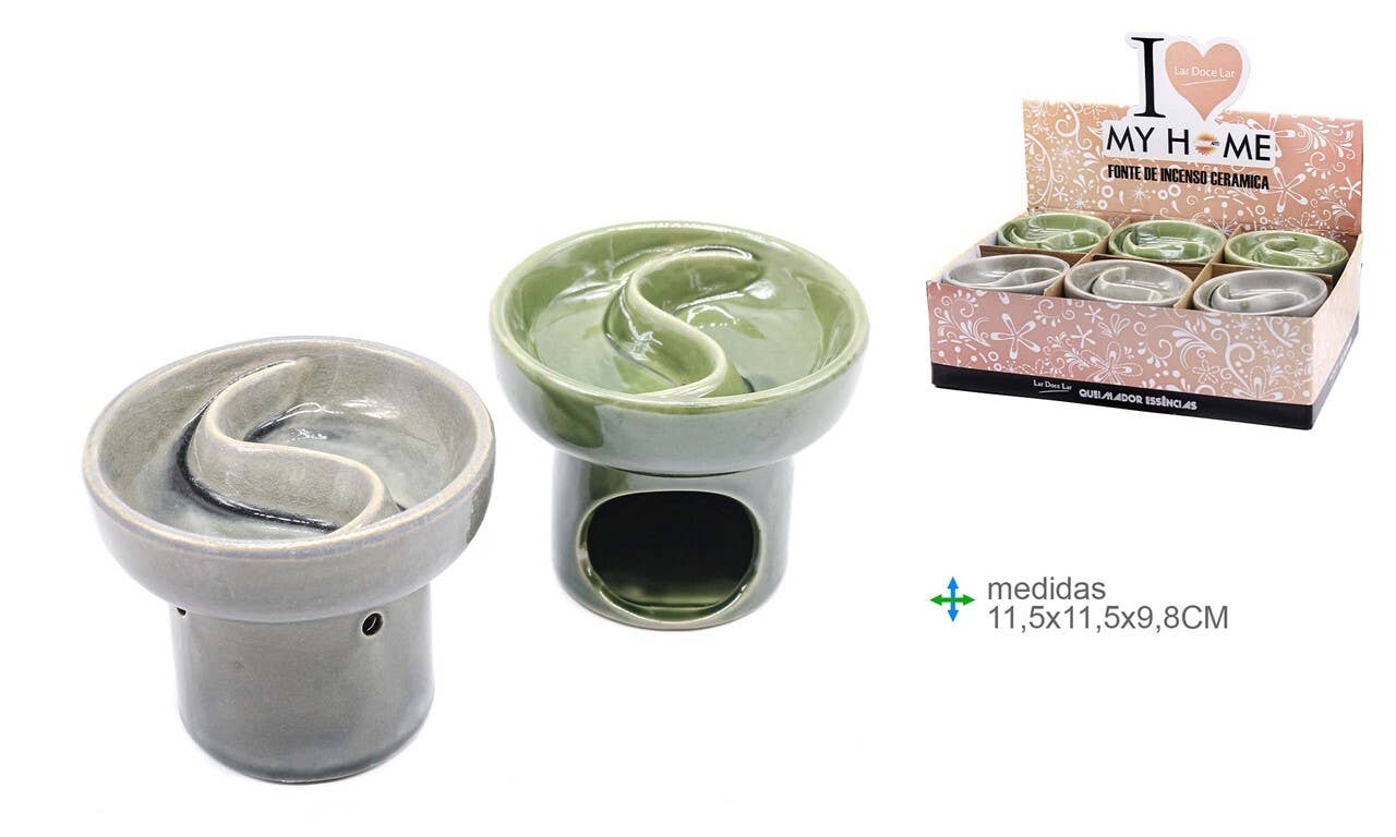 Ceramic Burner 11.5x11.5x9.8cm (6 pcs)