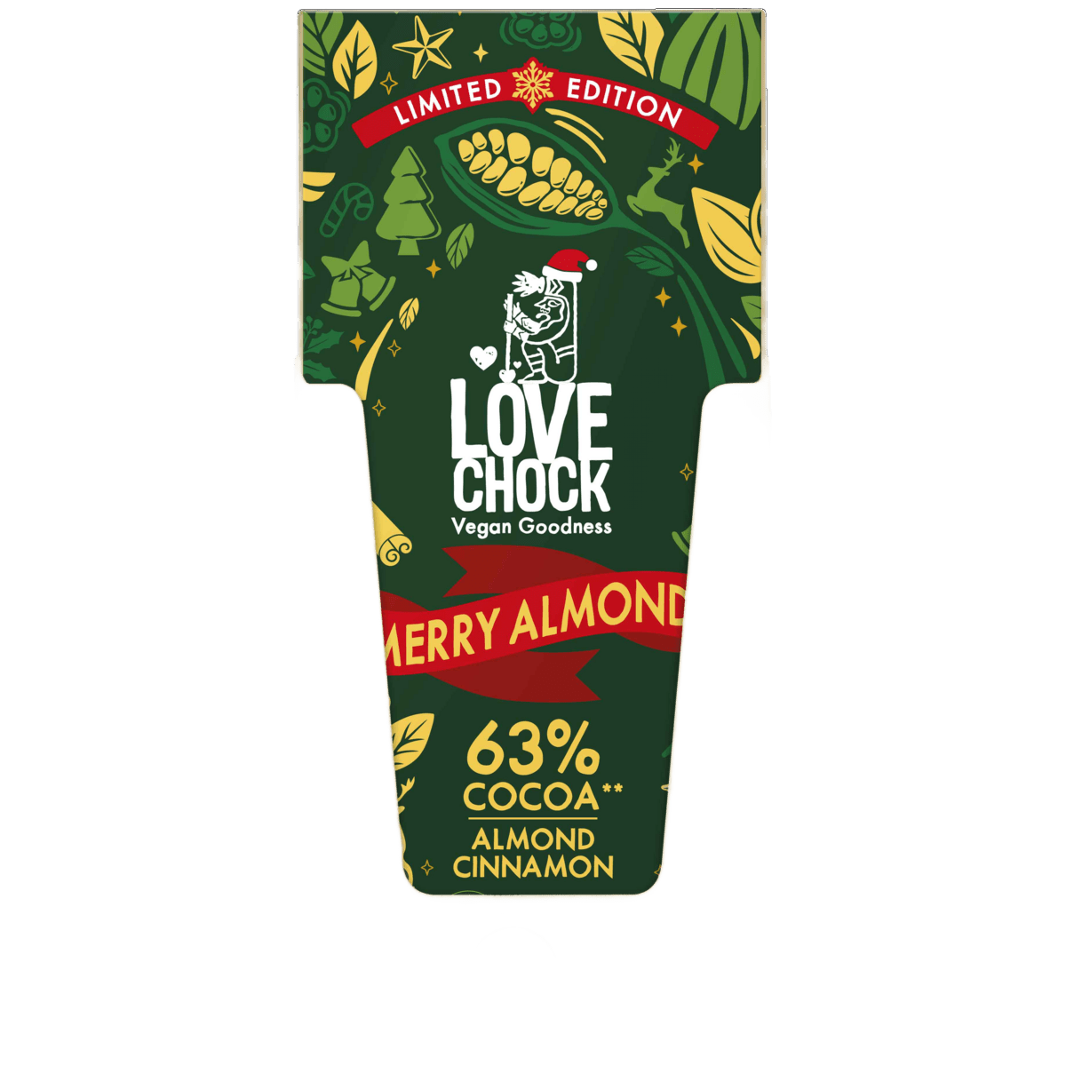 63% Dark Chocolate with Almonds - Só Verde