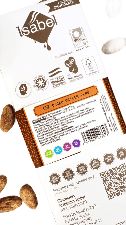 65% Dark Chocolate Tablet - Só Verde