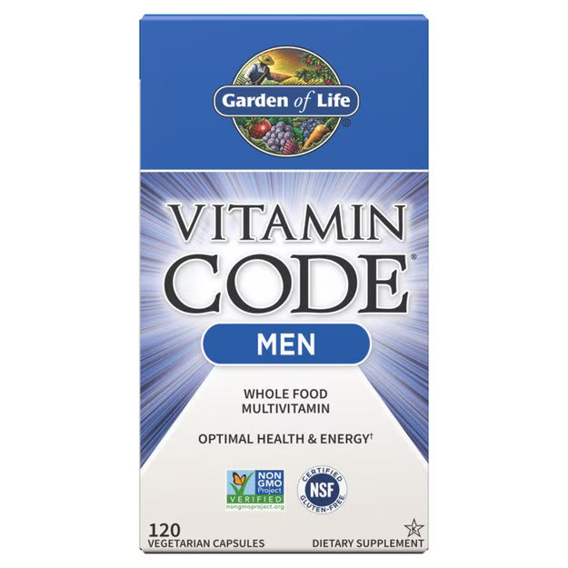Vitamin Code Men Multivitamin Capsules