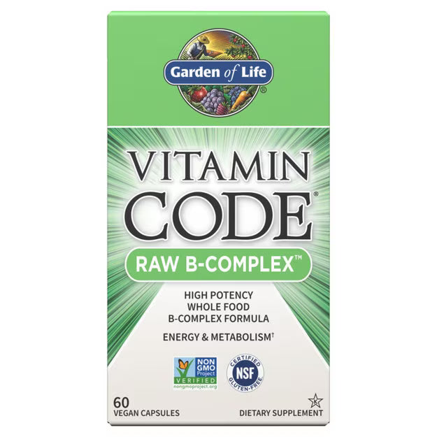 Vitamin Code Raw B-Complex Capsules