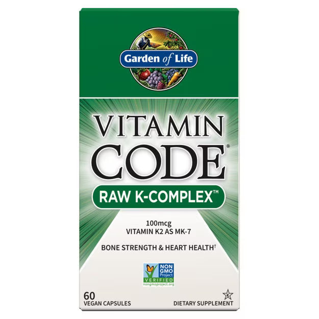 Vitamin Code Raw Vitamin K-Complex Capsules