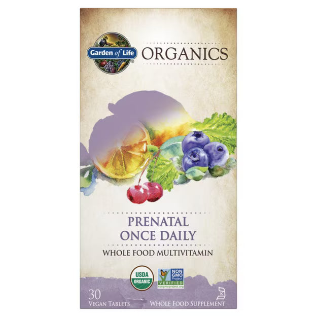 Organics Prenatal Once Daily Tablets