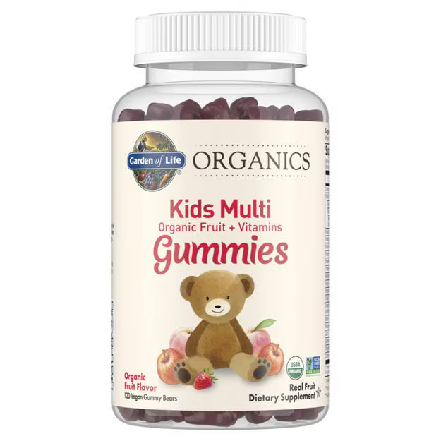 Organics Kids Multi Fruit 120 Gummies