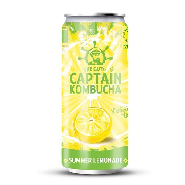 Limonada de Verão Captain Kombucha (biológica) 250 ml
