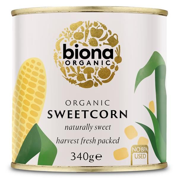 Milho doce biológico Biona 340 g