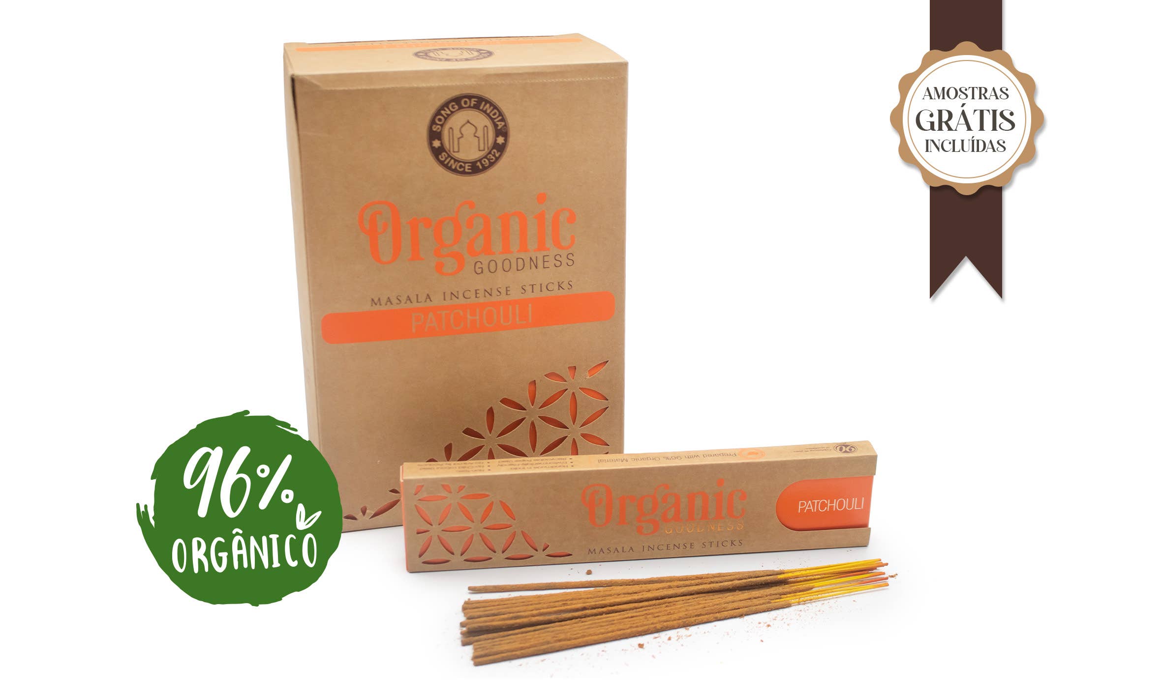 Inc. Organic Patchouli 15g (12 units)