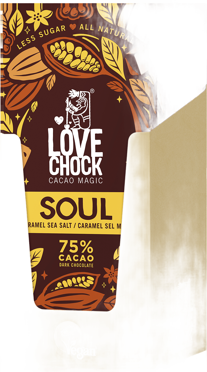 75% Dark Chocolate with Caramel & Sea Salt - Só Verde