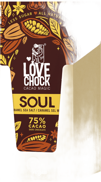 75% Dark Chocolate with Caramel & Sea Salt - Só Verde