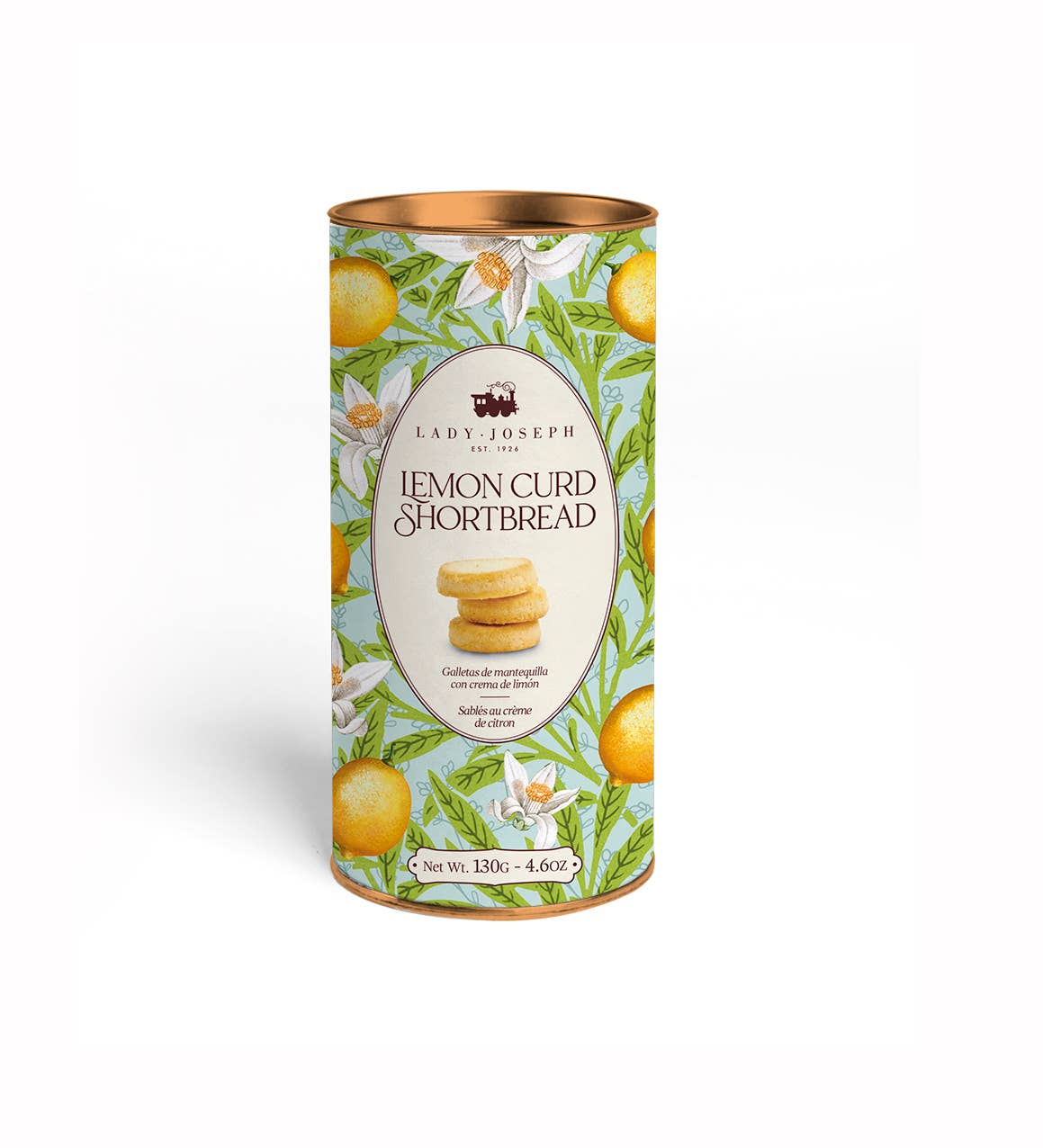 Biscoitos amanteigados e de limão, biscoitos amanteigados com creme de limão 130g