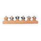 Pure Cork Granules Ring Display Stand for 6 Rings L-1002