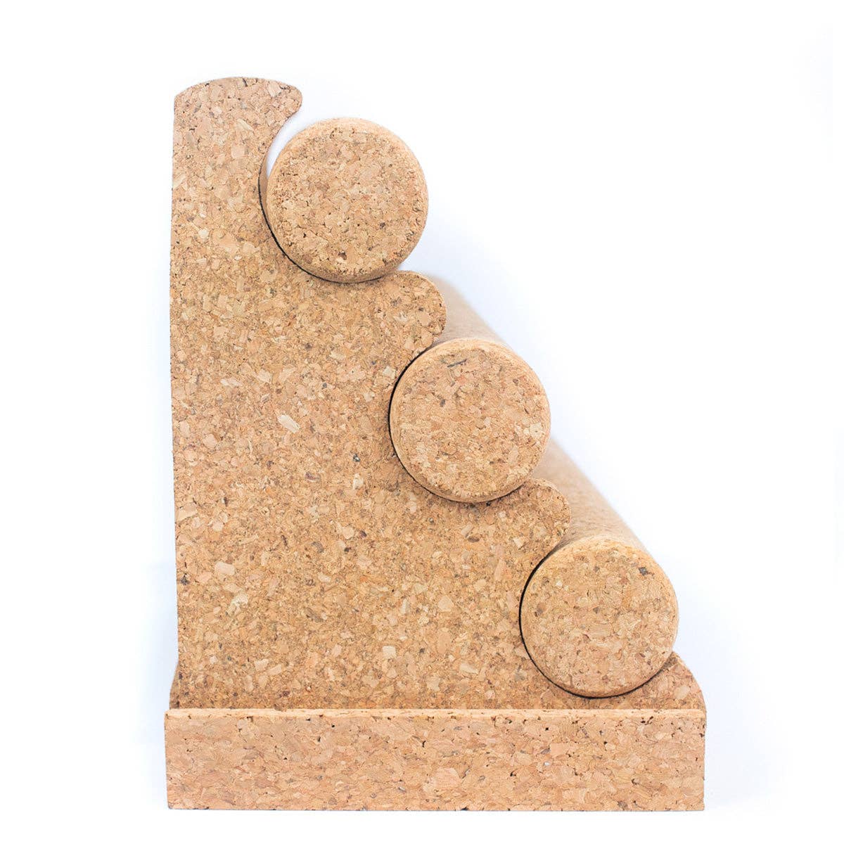Cork Triple-layer Bracelet Display Stand - L-1000