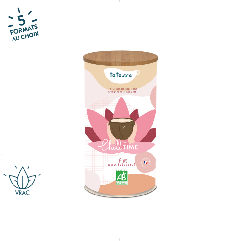 Chill Time - Chá detox orgânico e relaxante