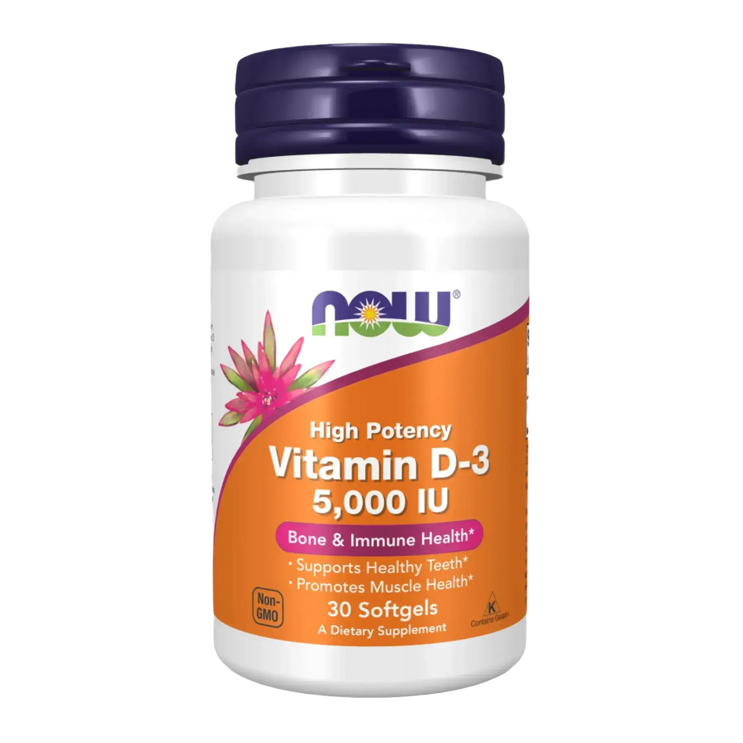 Vitamin D-3 5000 IU - 30 Softgels