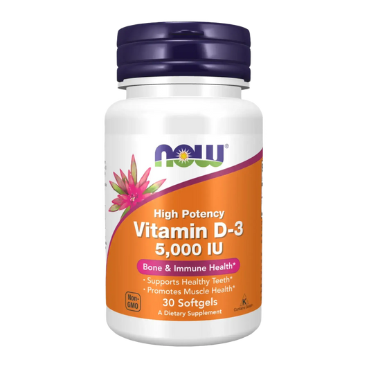 Vitamin D-3 5000 IU - 30 Softgels